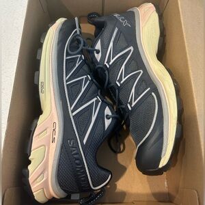 Salomon XT-6 Expanse Sneakers - India Ink and Rose Cloud